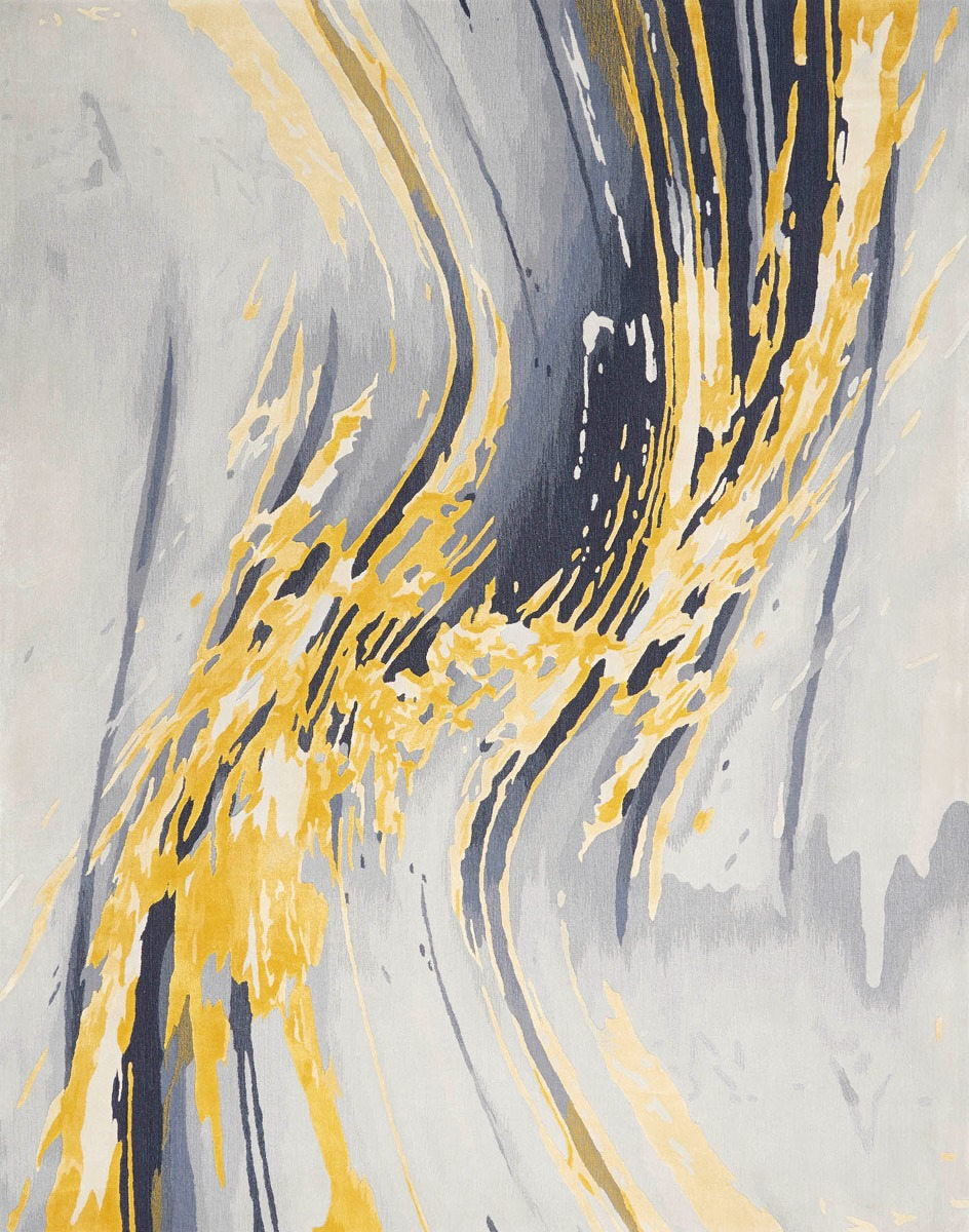 Nourison | Prismatic Grey Gold PRS24 | Carpet | Tapison