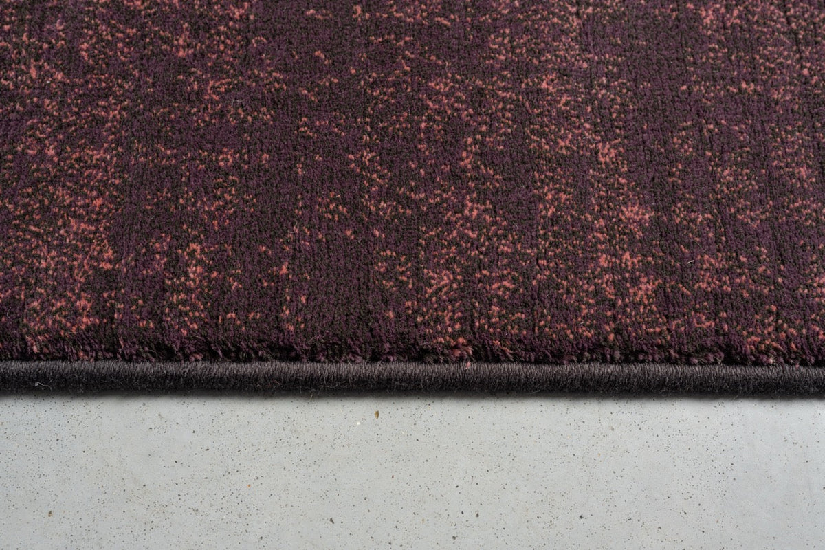 Plum Low Pile Rug Tapison Home Torino, detail