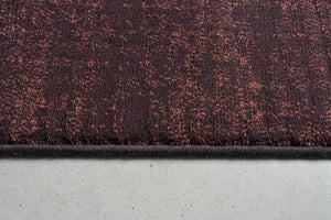 Plum Low Pile Rug Tapison Home Torino, detail