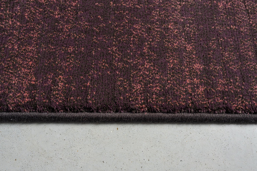 Plum Low Pile Rug Tapison Home Torino, detail