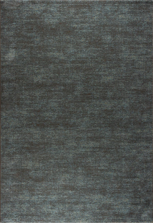 Teal and Brown Rug Tapison Home Torino, rectangular
