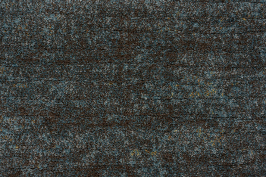 Teal and Brown Rug Tapison Home Torino, detail