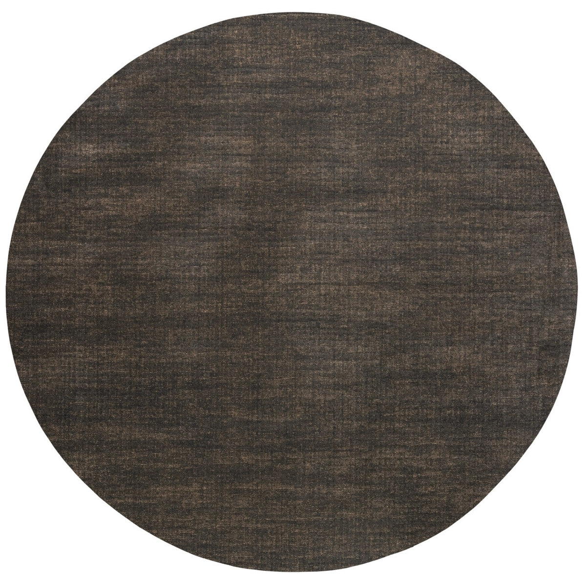 Dark Brown Rug Tapison Home Torino, round