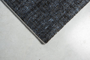 Charcoal Blue Rug Tapison Home Torino, detail