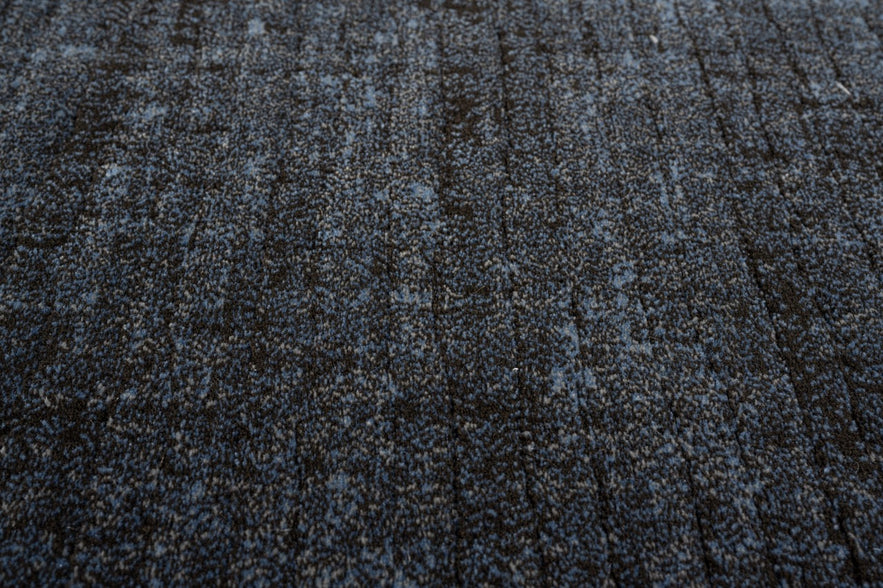 Charcoal Blue Rug Tapison Home Torino, detail