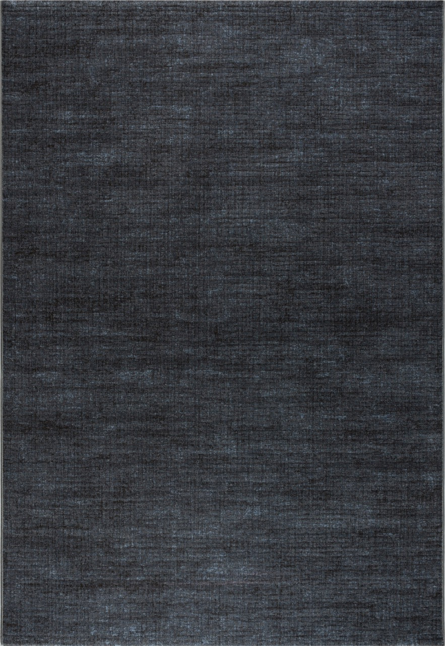 Charcoal Blue Rug Tapison Home Torino, rectangular