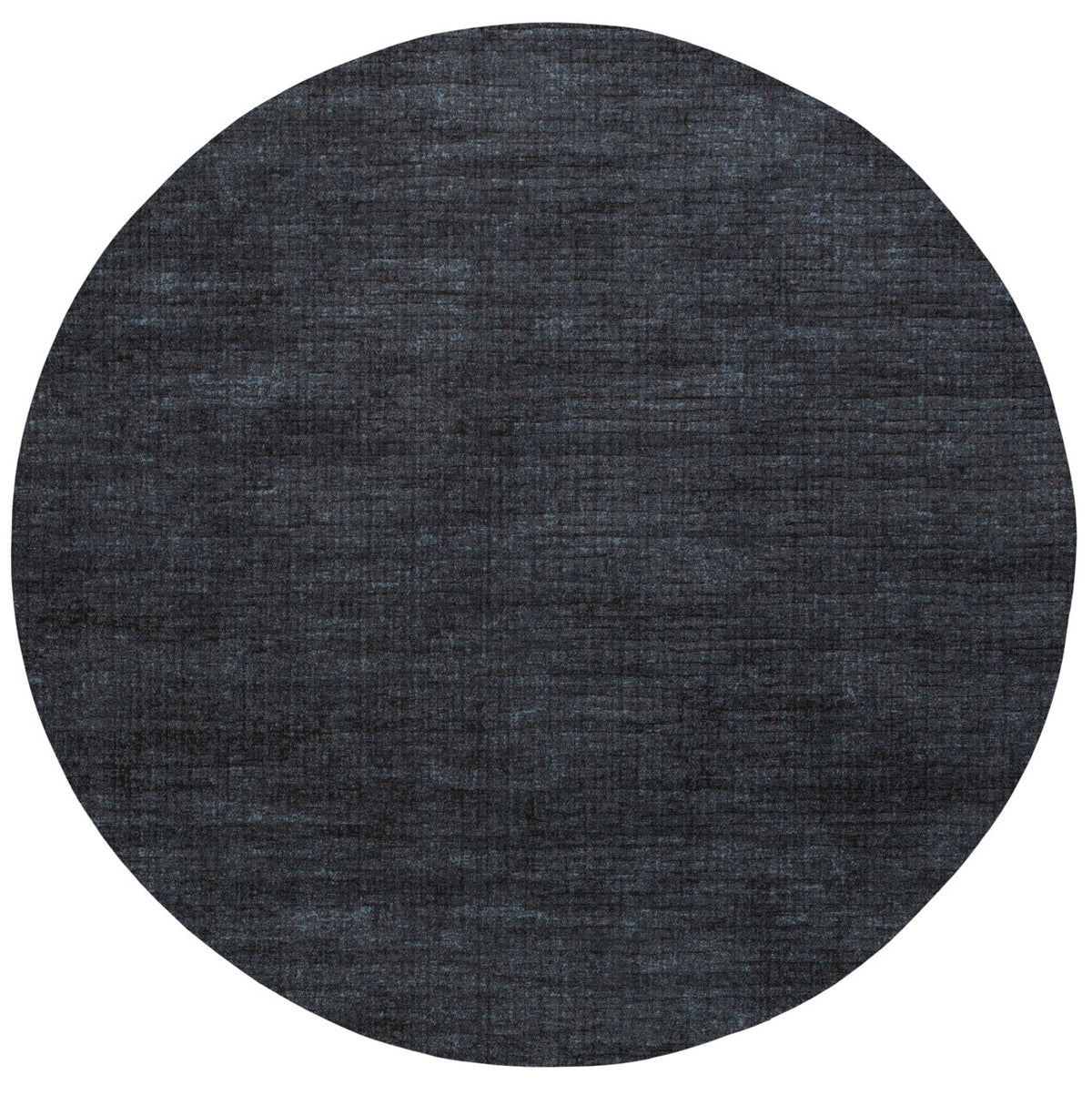 Charcoal Blue Rug Tapison Home Torino, round