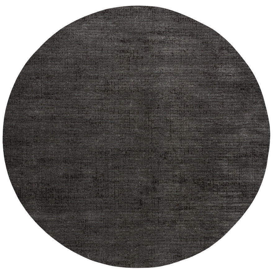 Anthracite Grey Rug Tapison Home Torino, round