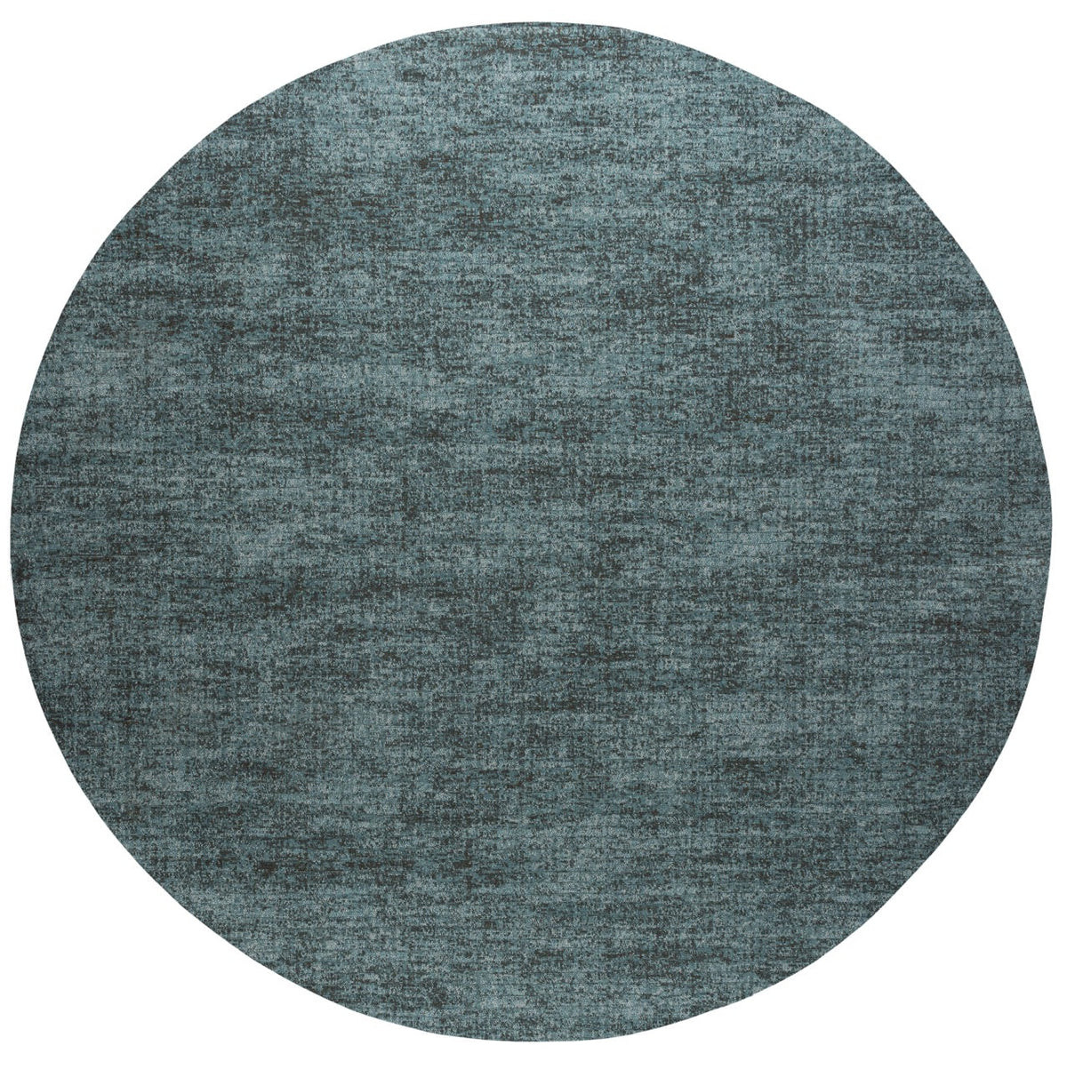 Petrol Blue Rug Tapison Home Torino, round