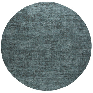 Petrol Blue Rug Tapison Home Torino, round