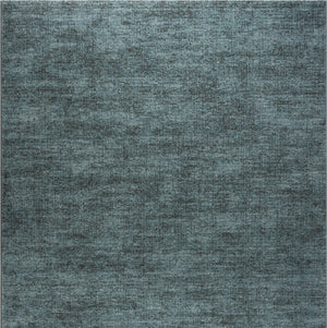 Petrol Blue Rug Tapison Home Torino, square