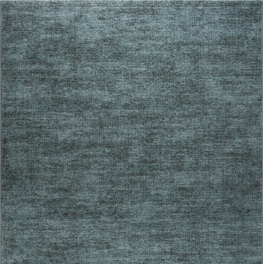 Petrol Blue Rug Tapison Home Torino, square