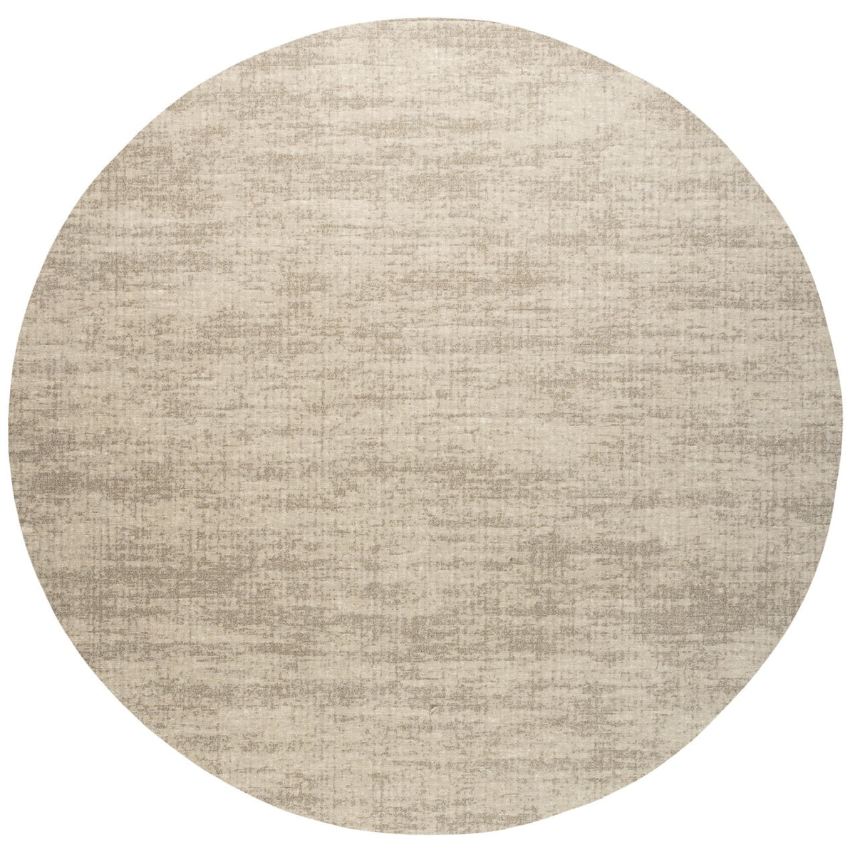 Beige Low Pile Rug Tapison Home Torino, round