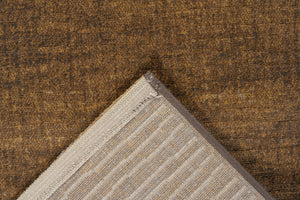Cognac Brown Rug Tapison Home Torino, detail