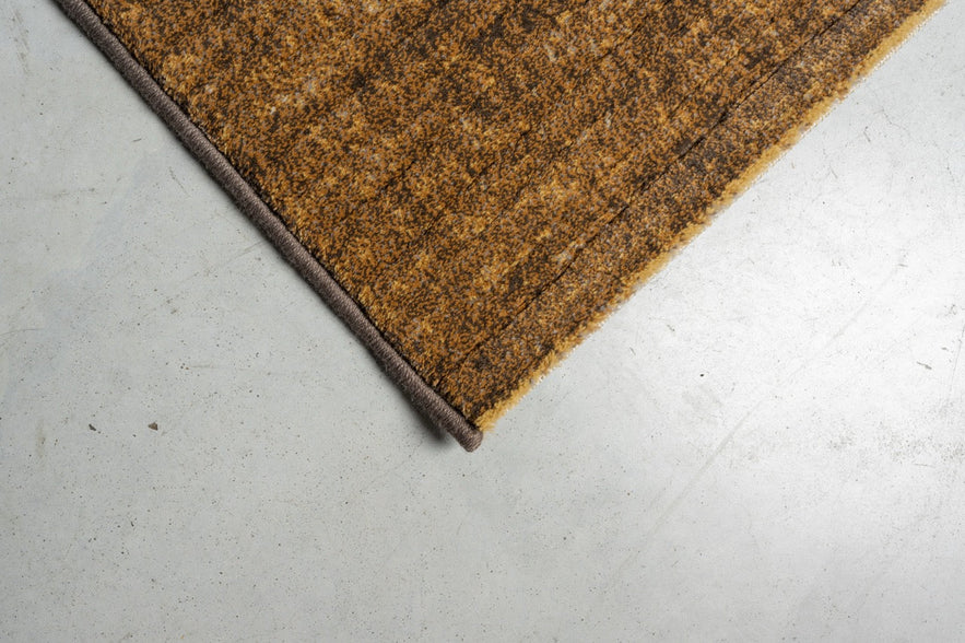 Cognac Brown Rug Tapison Home Torino, detail
