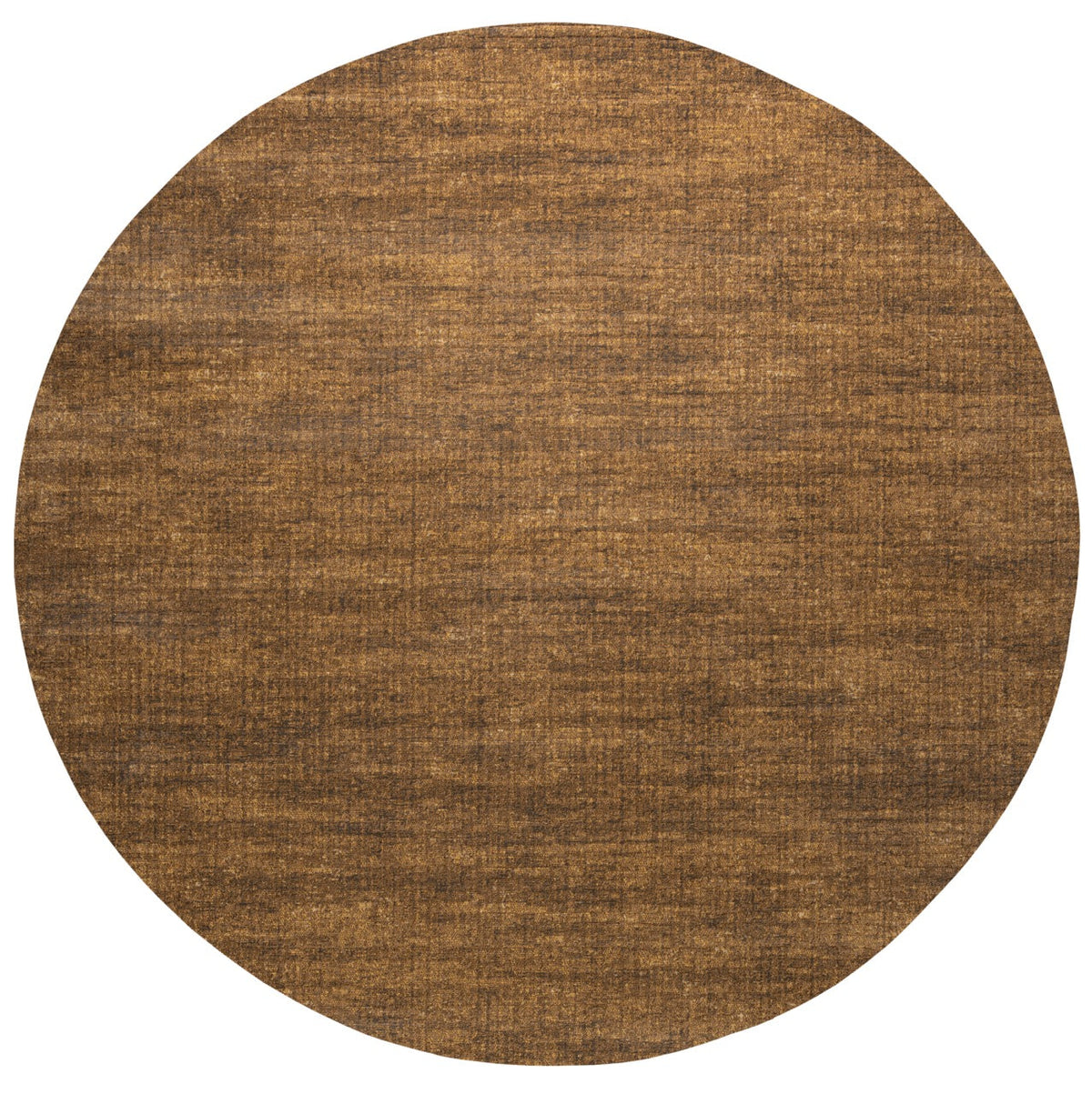 Cognac Brown Rug Tapison Home Torino, round