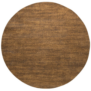 Cognac Brown Rug Tapison Home Torino, round