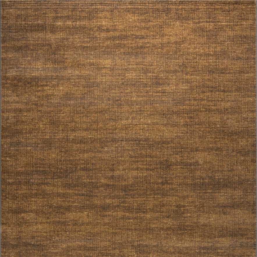 Cognac Brown Rug Tapison Home Torino, square