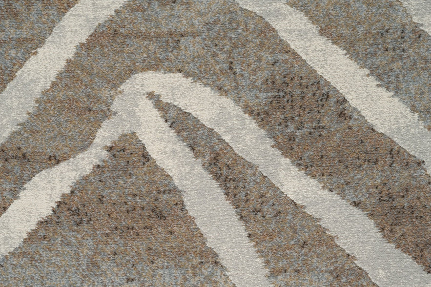 Detail of the pattern and colours of the Tapison Home Torino 063.0990.9243 rug