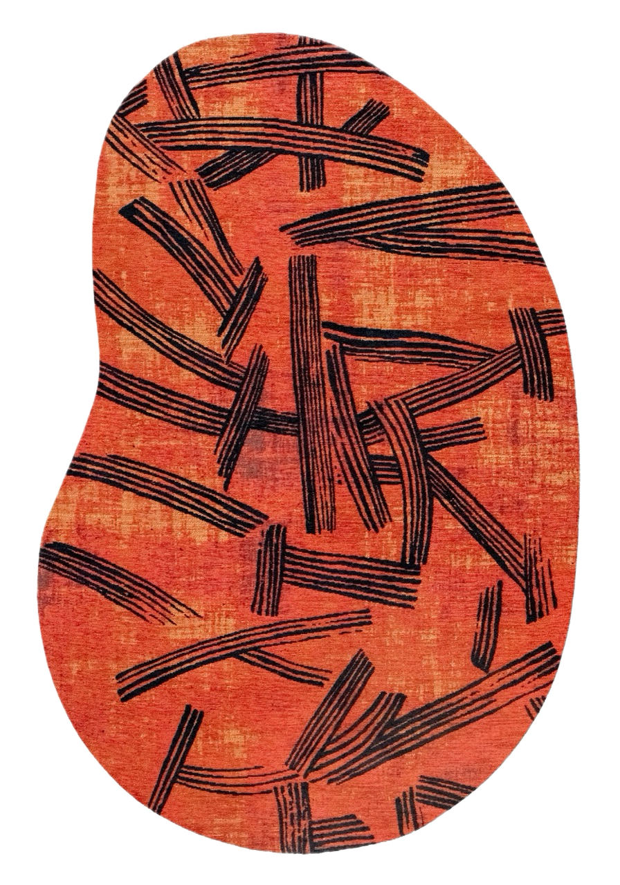 Louis de Poortere Meditation Kanji Ginger Chocolate 2069