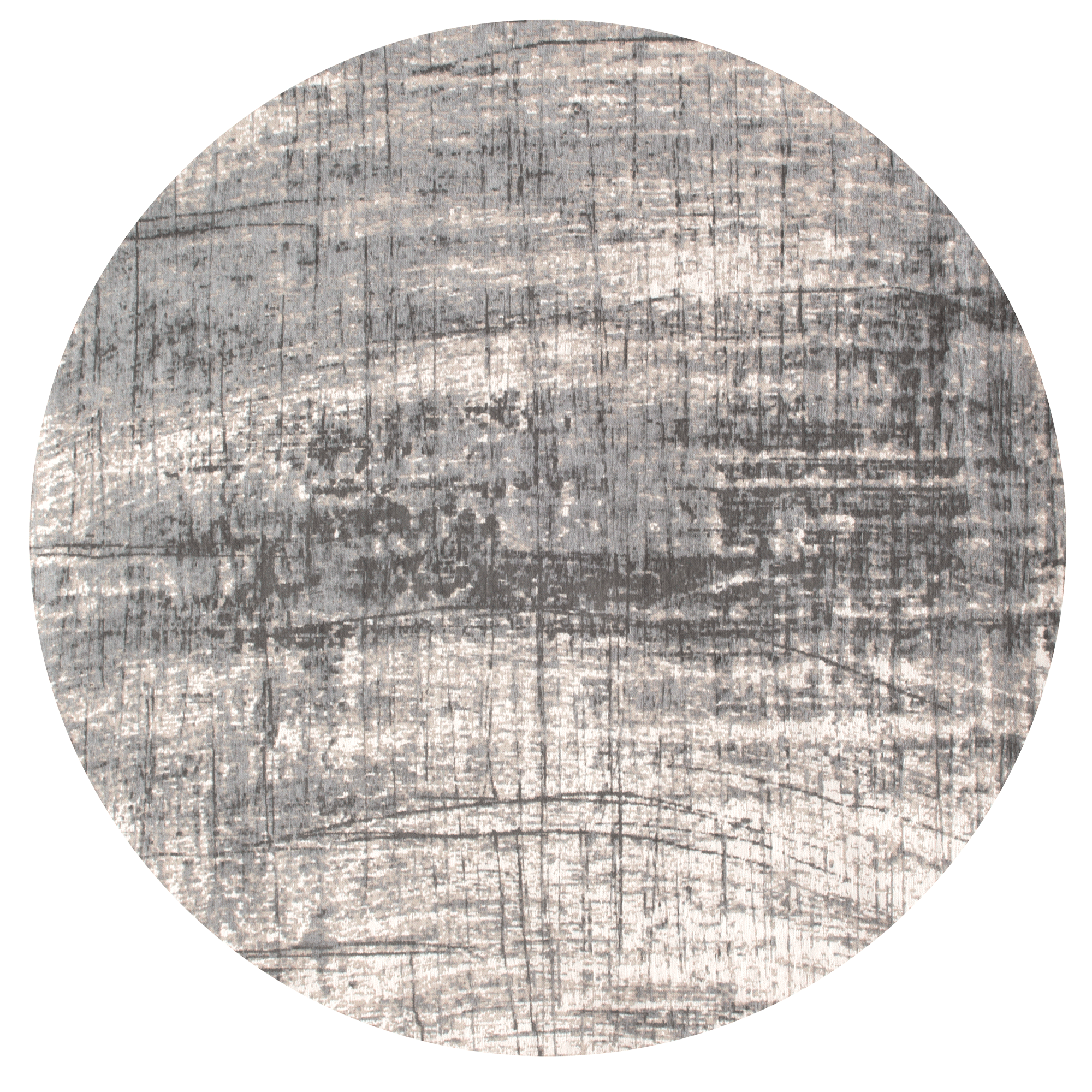 Louis de Poortere Mad Men Griff Round Jersey Stone 8420
