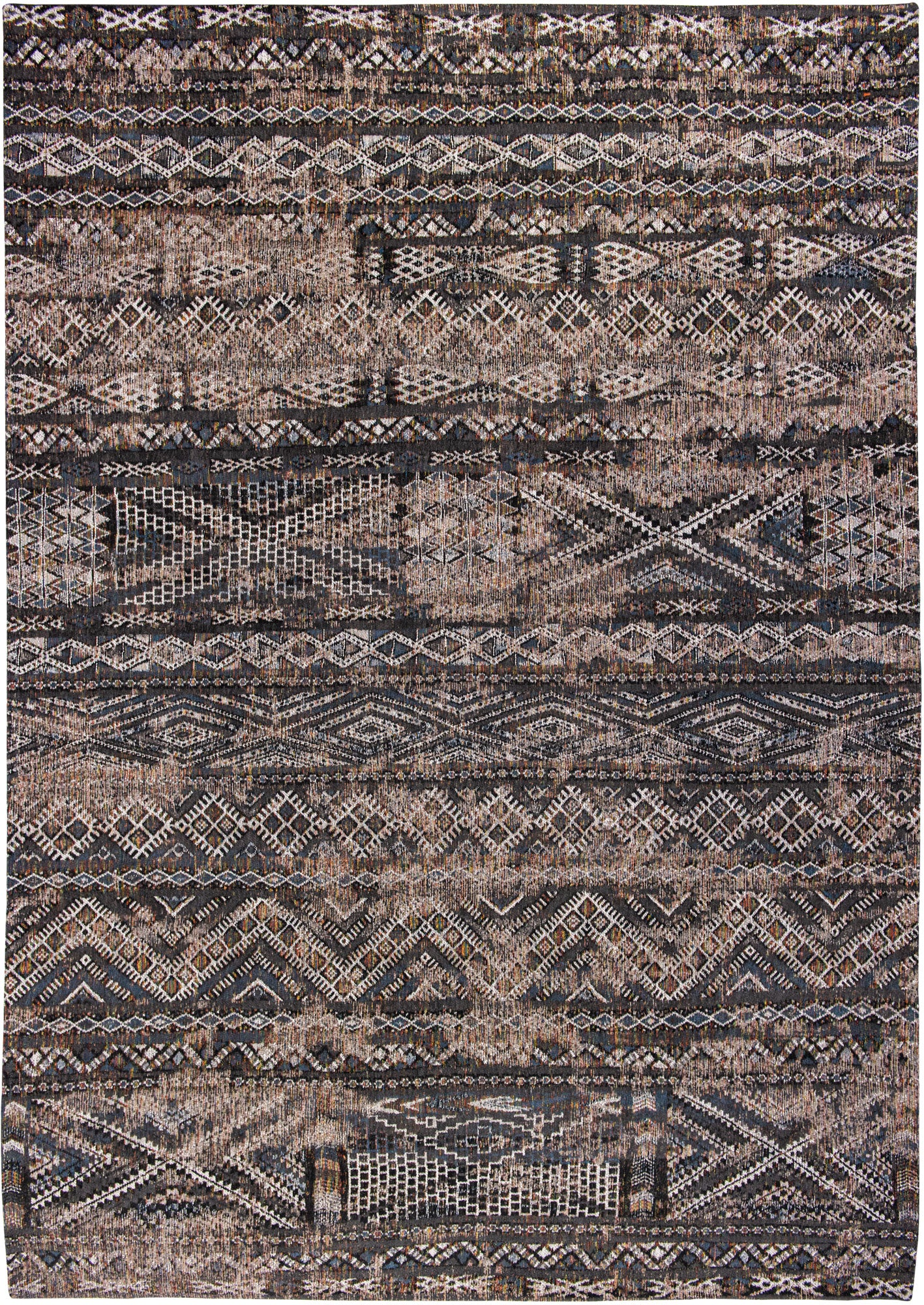Louis de Poortere Antiquarian Kilim Black Rabat 9113