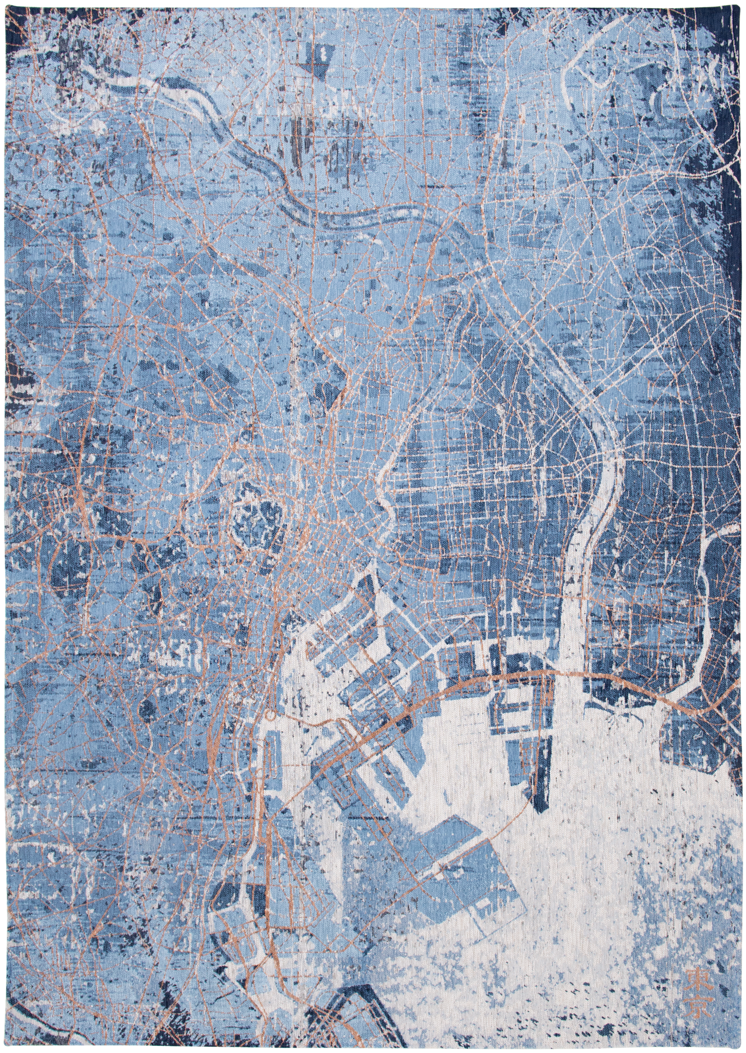 Louis de Poortere Cities Tokyo Conductive Blue 9314