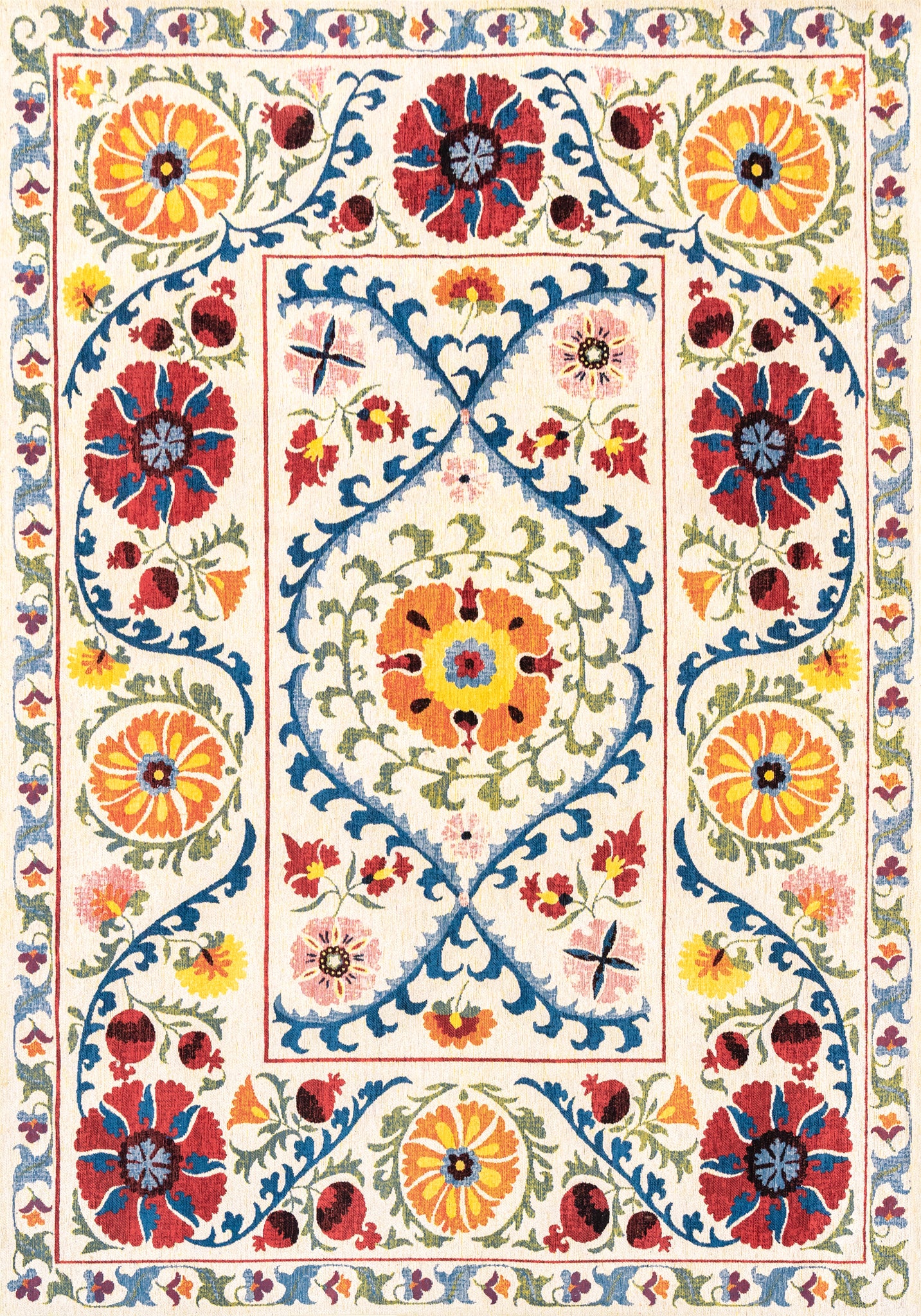 Louis de Poortere Antiquarian Suzani Origine 9728