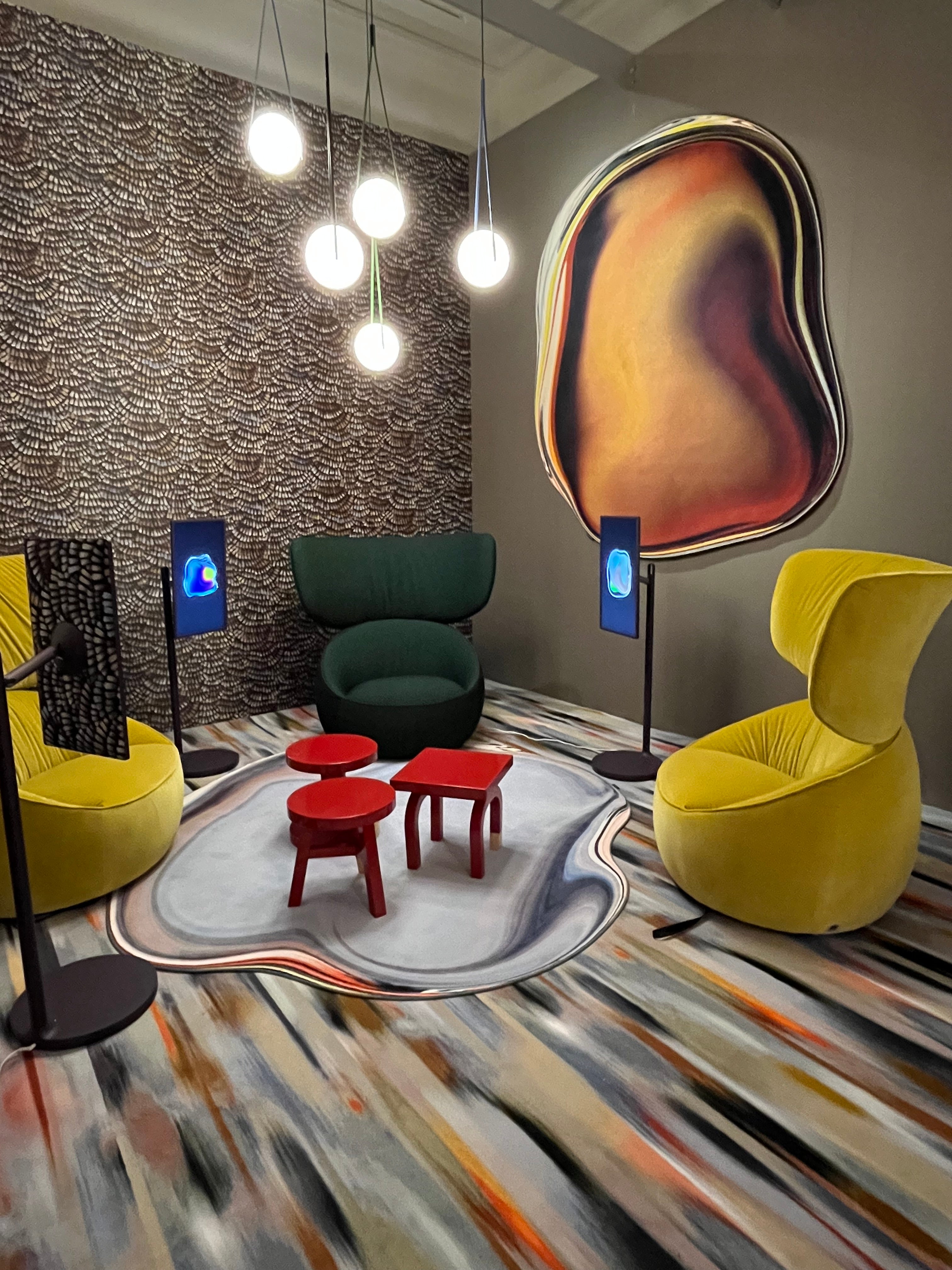 Moooi Carpets Mixing Pixels of Corinthian Check