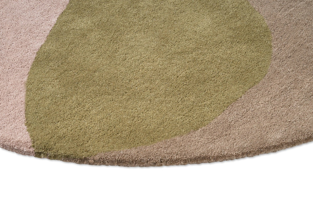 Brink & Campman Decor Miller Autumn rug, detail of edge and pile