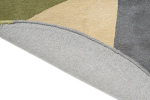 Brink & Campman Decor Miller Summer rug, detail of folded edge and backing