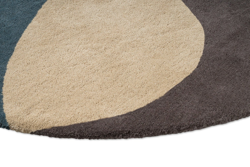 Brink & Campman Decor Miller Winter rug, detail of edge and pile