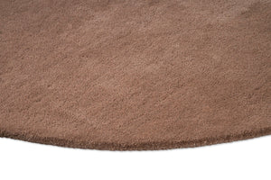 Brink & Campman Element Lane Red rug, detail of edge and pile