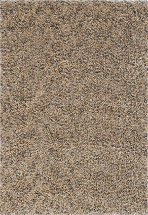 Brink & Campman Loom Natural rug in beige and cream with grey and charcoal flecks, top view