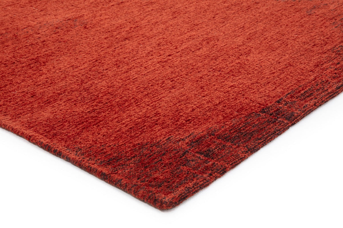 Acsento Bubbles Brick rug, detail of corner and pile