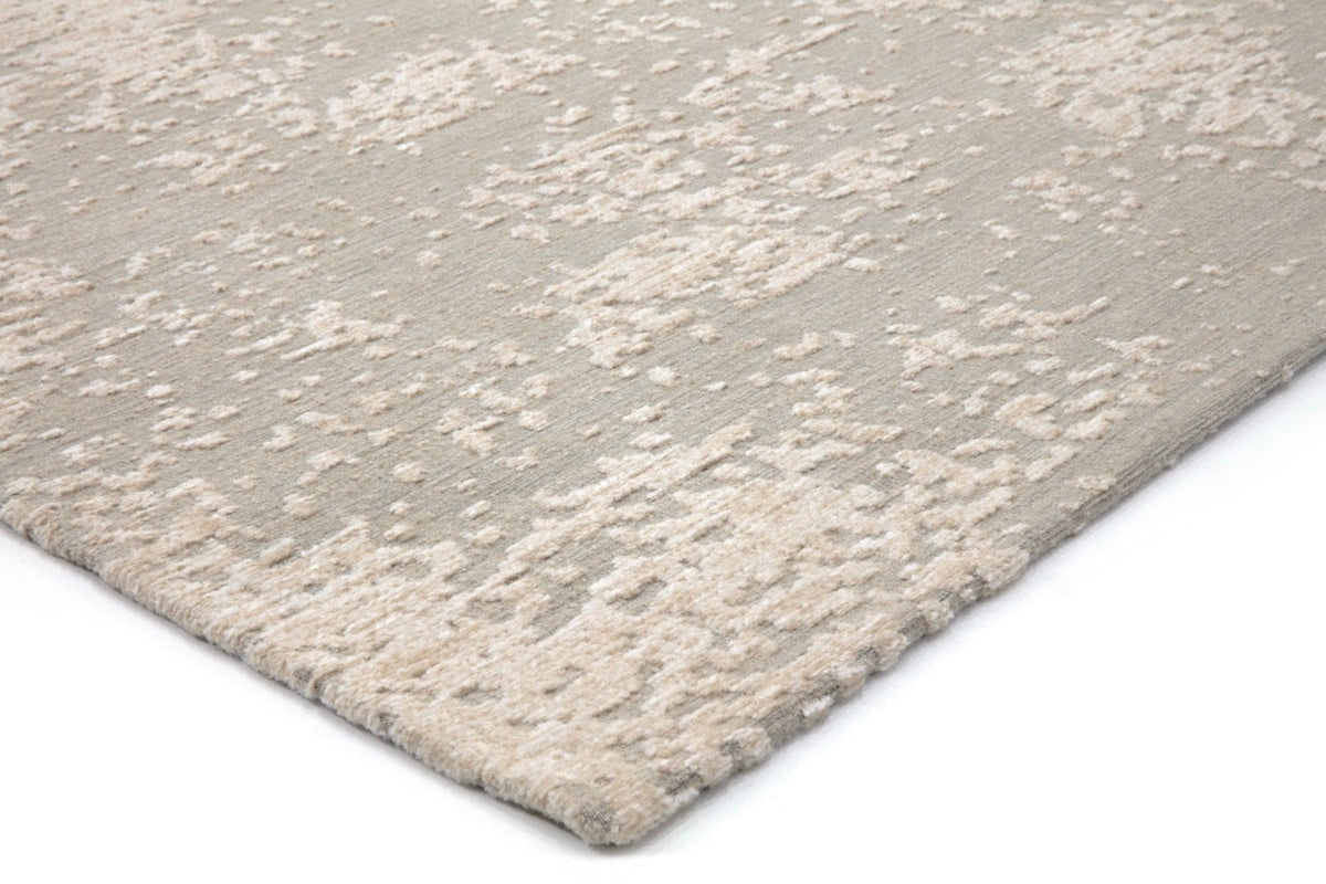 Acsento Laguna Beige rug, detail of corner and pile