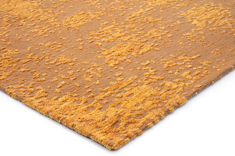 Acsento Laguna Melon rug, detail of corner and pile