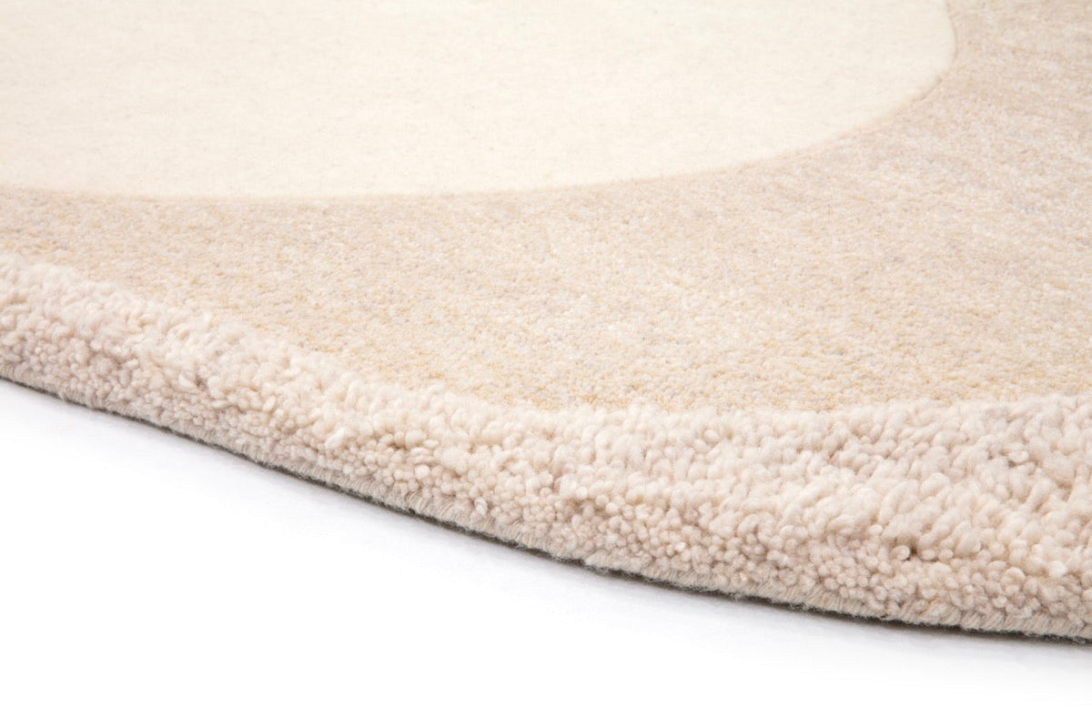 Acsento Malmö rug, detail of corner and pile
