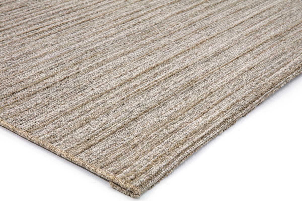 Acsento Origin Green rug, detail of corner and pile