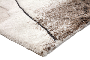 Acsento Valley rug, detail of corner and pile