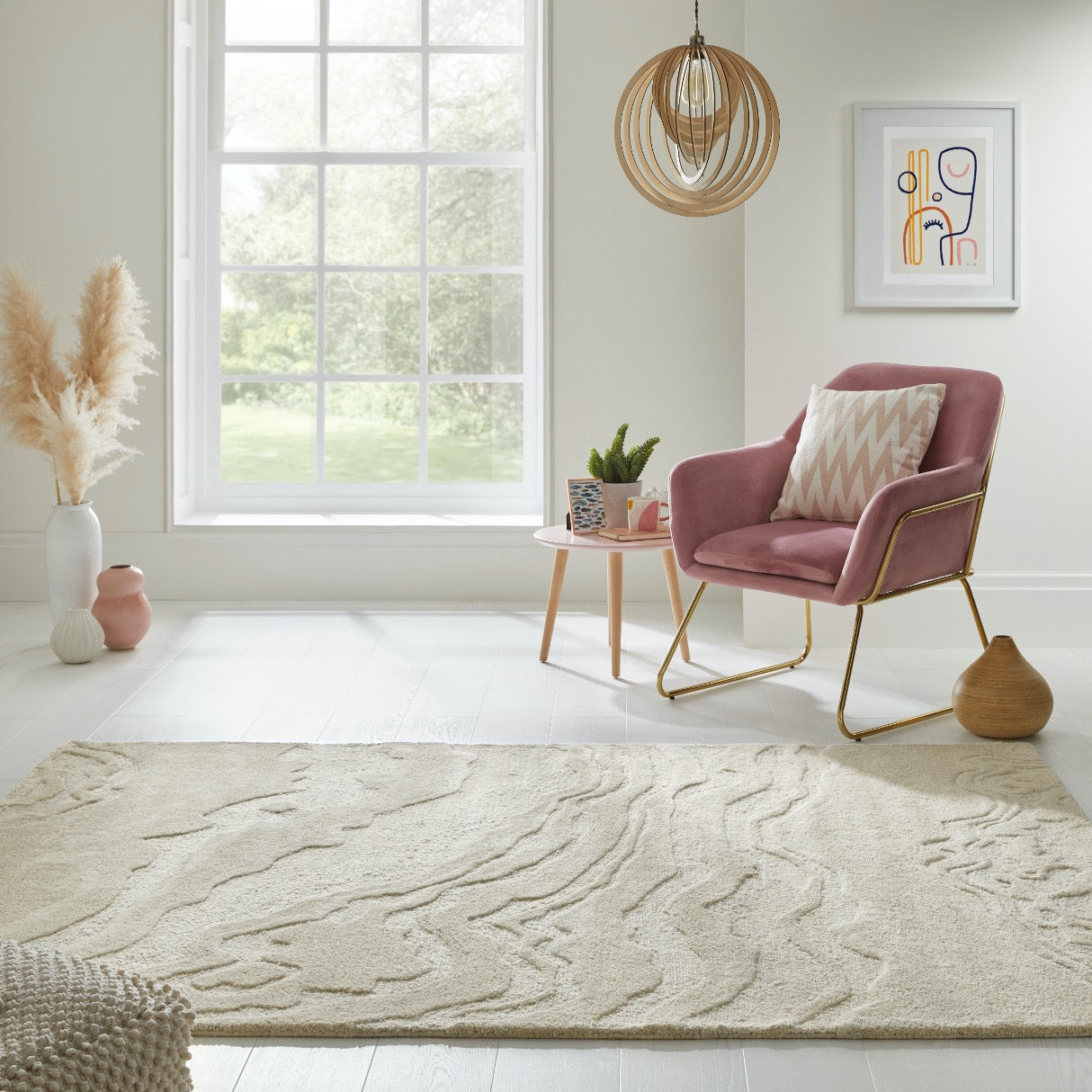 Nourison Graceful Ivory GRU01