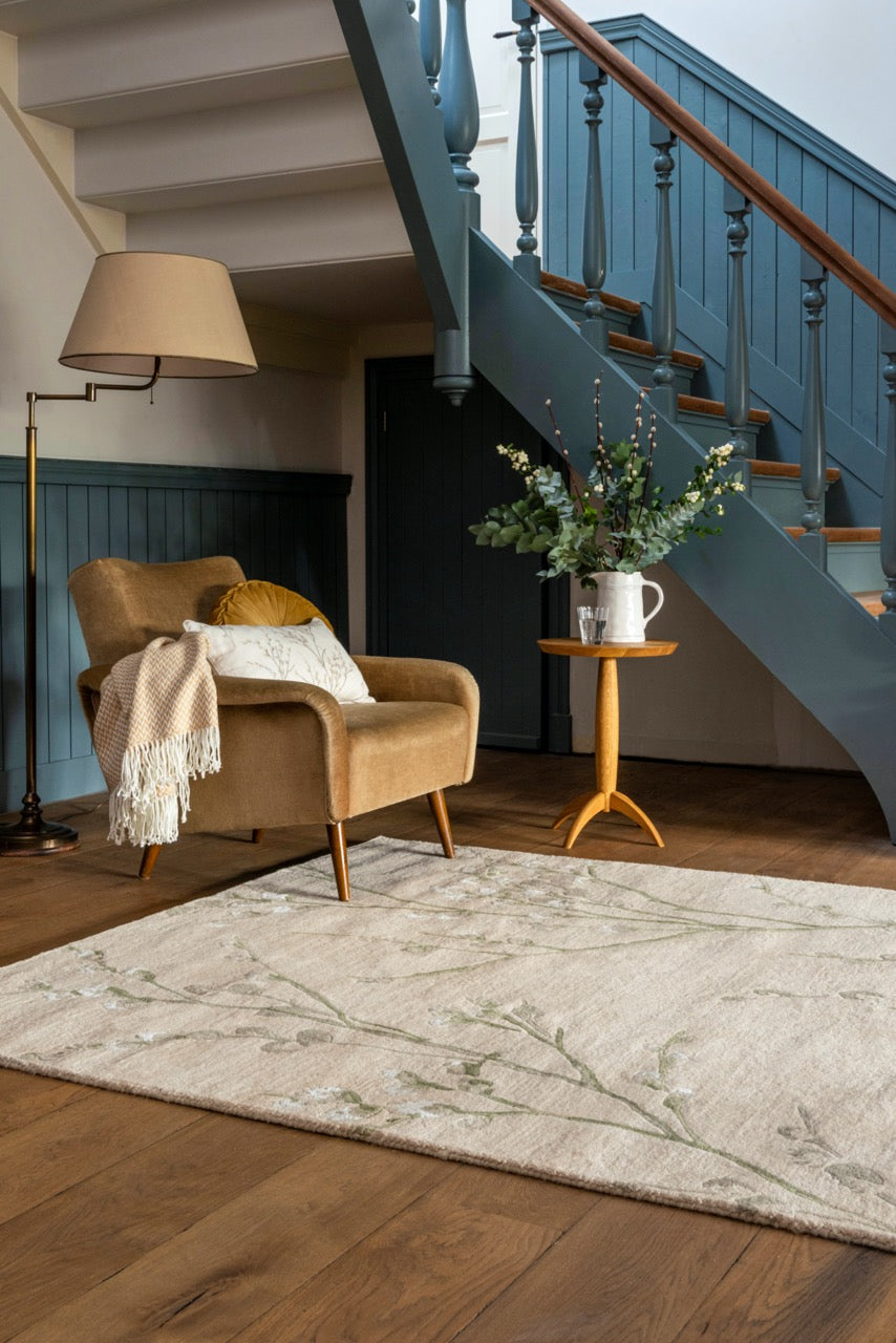 Laura Ashley Pussy Willow Hedgerow Green 079807