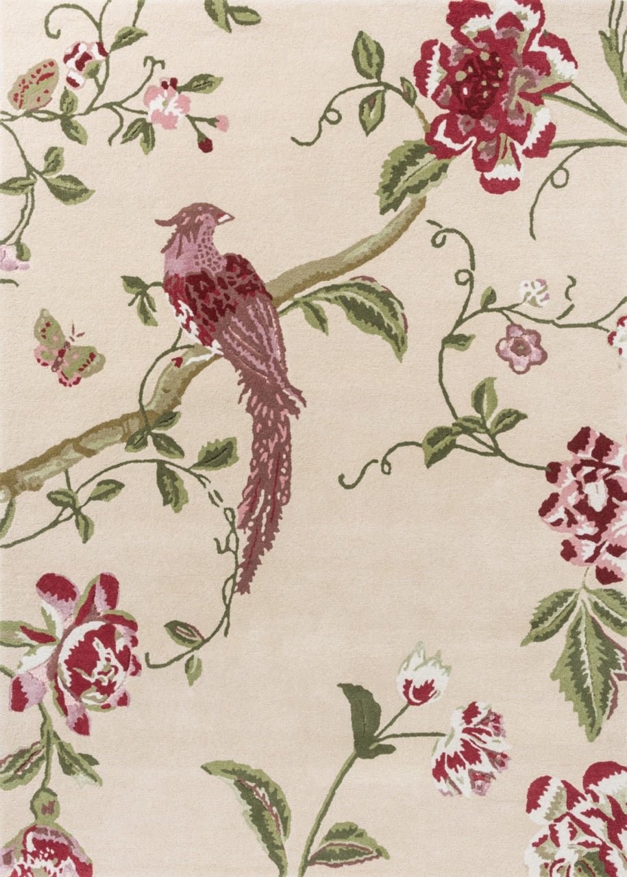 Laura Ashley Summer Palace Cranberry Grape 081200