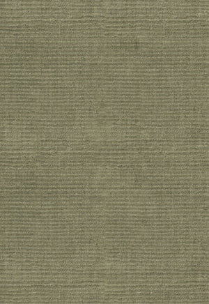 Olive Green Wool Rug, Layered Drift Wool Olive, detail of the ribbed wool