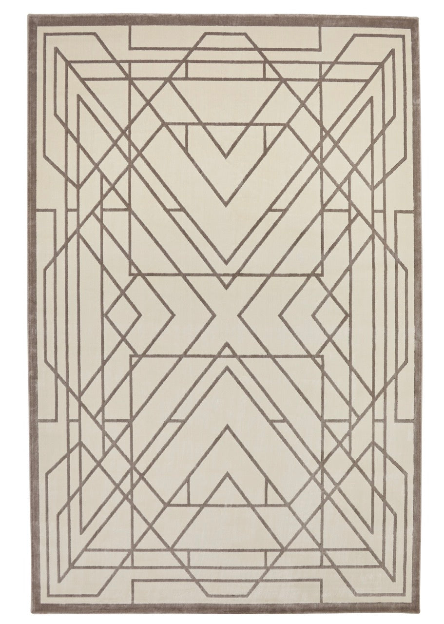 Concept Looms Lugano Ivory Grey LUG07