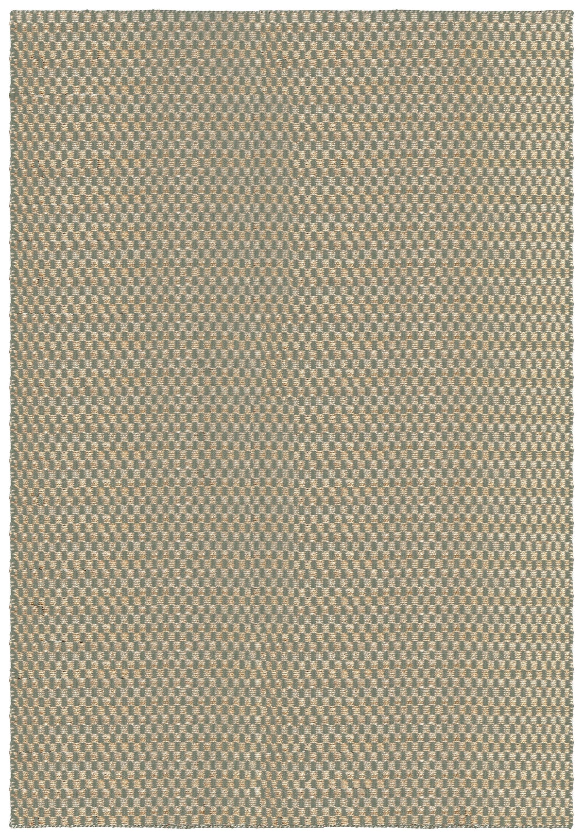 Sage Green Jute Rug, Layered Barley Sage, top view