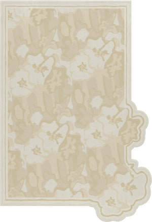 Floral Rug, Layered x Collina Strada Garden Haze, top view
