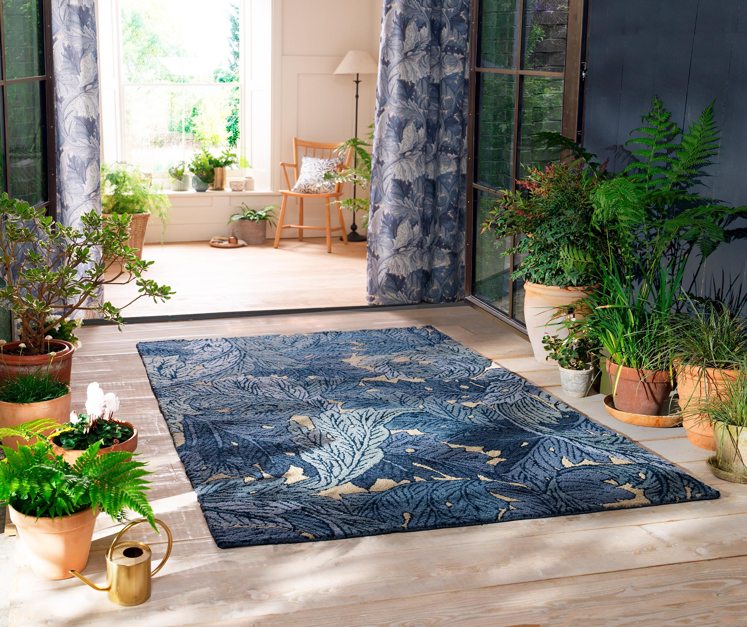 Morris & Co Acanthus Indigo 427318