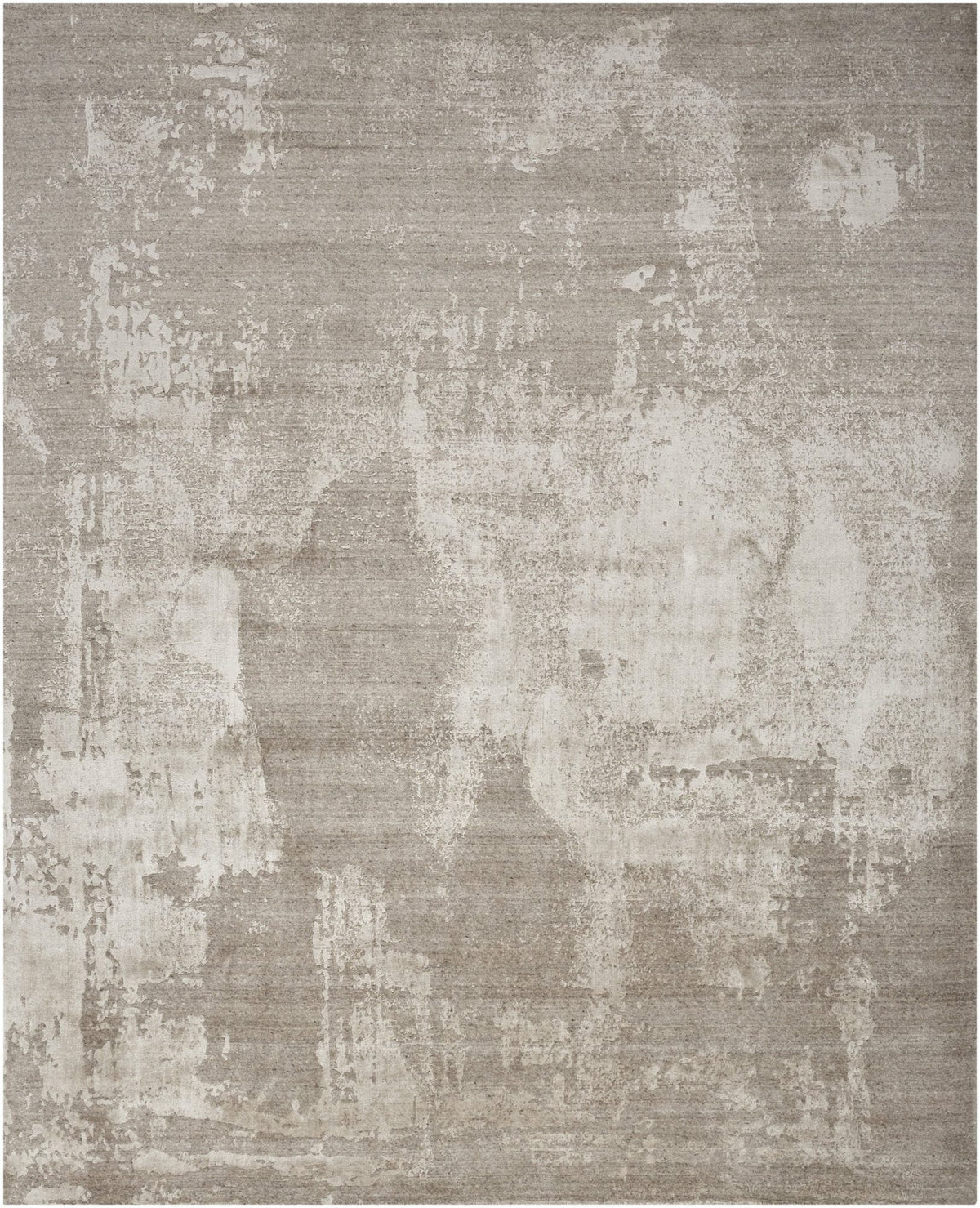 Nourison Harmony HAY06 Silver Grey Rug, top view