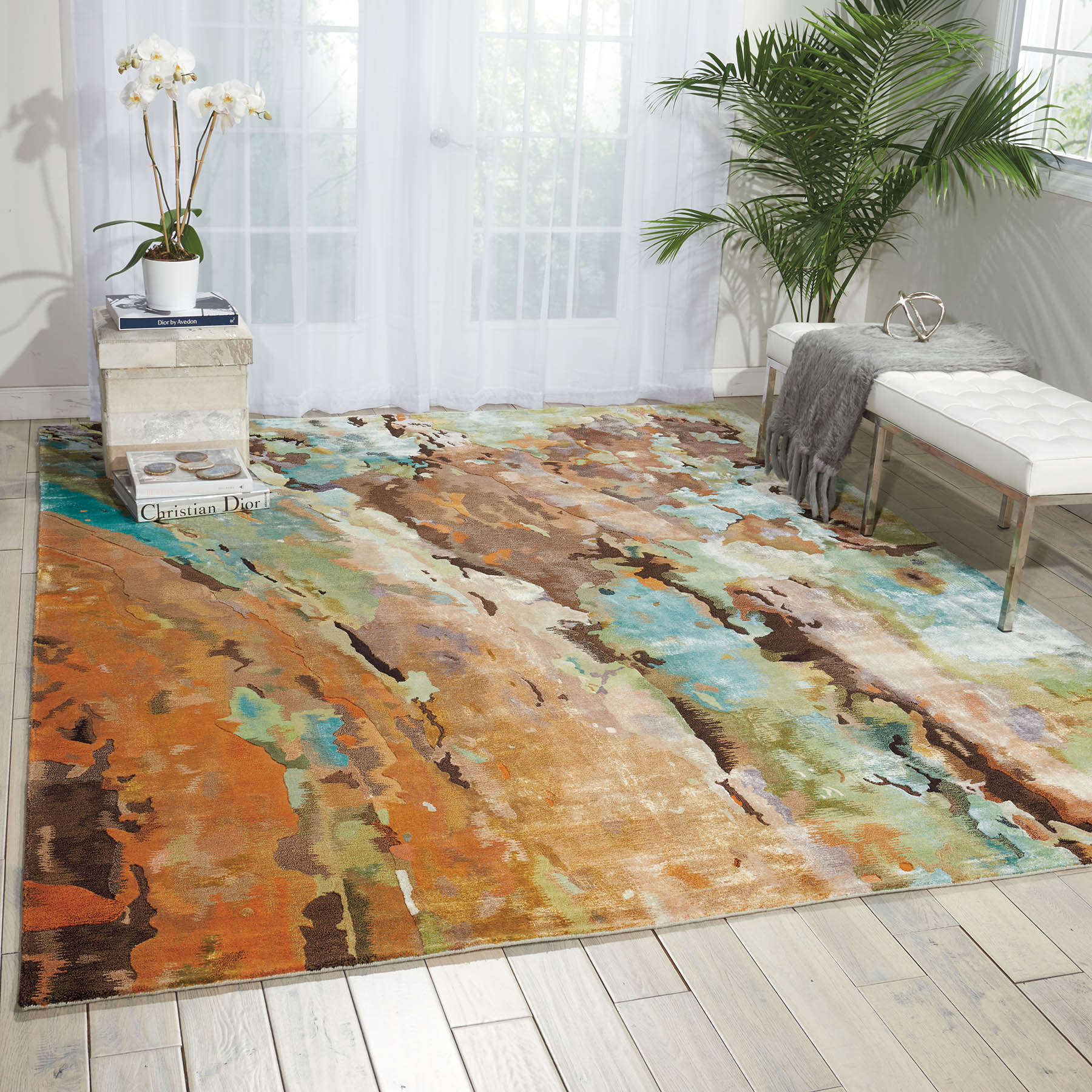 Nourison Prismatic Multicolor PRS09